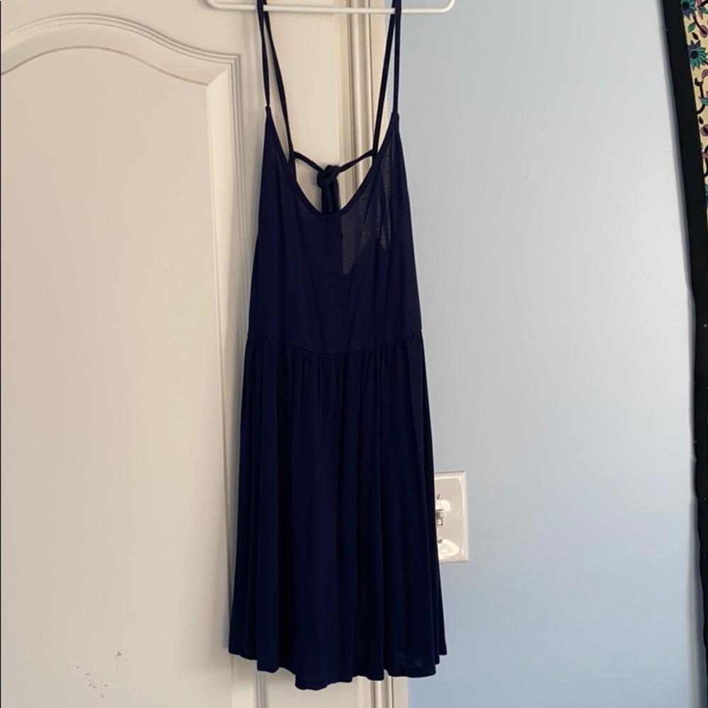 Navy blue dress